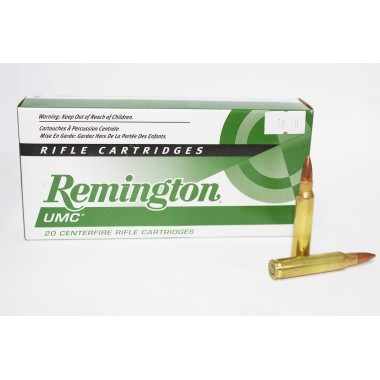 Патрон нарезной Remington UMC 223Rem Metal Case 55gr/3,6гр (20шт)