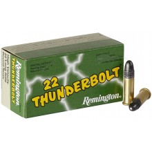 Патрон нарезной Remington Thunderbolt кал .22 LR пуля Round Nose 40гр (2.6г)